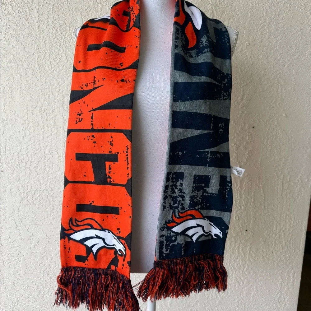 Denver Broncos Big Logo Scarf Forever Collectibles Polyester unisex